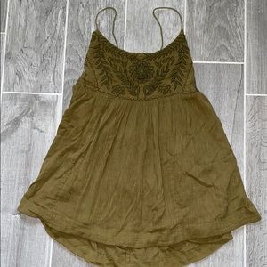 Free People Tie-back Blouse